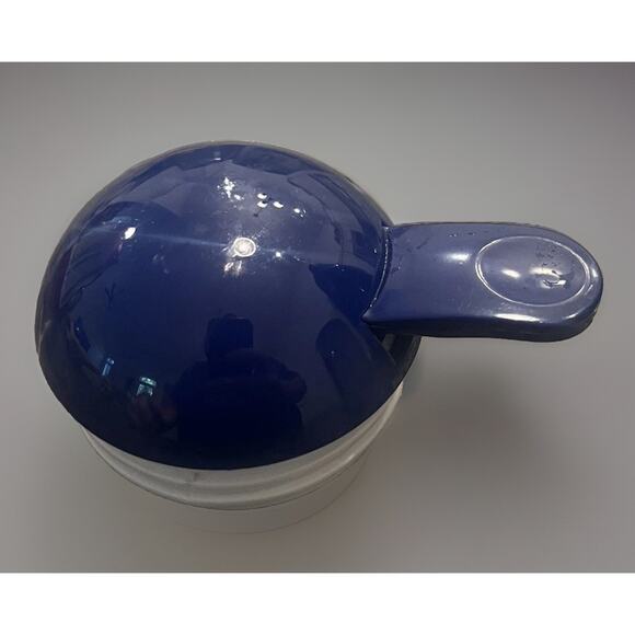 VTG Maxwell House Blue Carafe Thermos Glass Lined Coffee Pot Tea Insulated NICE! - Picture 8 of 10